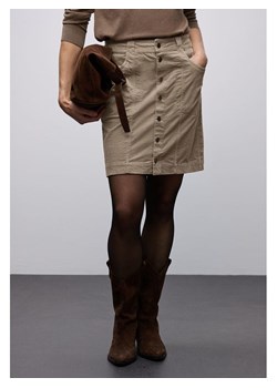 Street One Spódnica sztruksowa w kolorze beżowym ze sklepu Limango Polska w kategorii Spódnice - zdjęcie 188608120