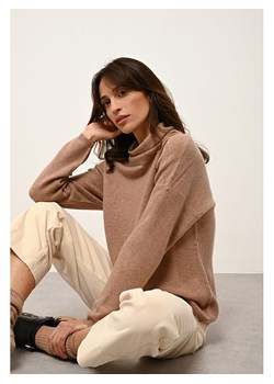 Just Cashmere Kaszmirowy golf "Blantyre" w kolorze karmelowym ze sklepu Limango Polska w kategorii Swetry damskie - zdjęcie 188608131