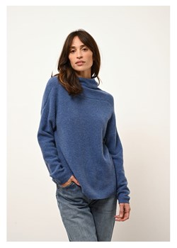 Just Cashmere Kaszmirowy golf "Blantyre" w kolorze niebieskim ze sklepu Limango Polska w kategorii Swetry damskie - zdjęcie 188608144