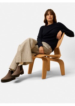 Just Cashmere Kaszmirowy sweter "Abigail" w kolorze granatowym ze sklepu Limango Polska w kategorii Swetry damskie - zdjęcie 188608201