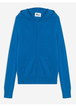 Just Cashmere Kaszmirowy kardigan "Debbie" w kolorze niebieskim ze sklepu Limango Polska w kategorii Swetry damskie - zdjęcie 188608534
