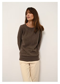 Just Cashmere Kaszmirowy sweter "Helen" w kolorze brązowym ze sklepu Limango Polska w kategorii Swetry damskie - zdjęcie 188608664