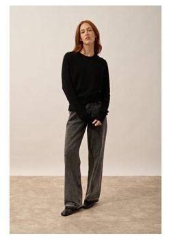 Just Cashmere Kaszmirowy sweter "Jeanne" w kolorze czarnym ze sklepu Limango Polska w kategorii Swetry damskie - zdjęcie 188608763