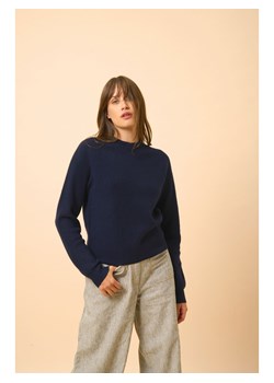 Just Cashmere Kaszmirowy sweter w kolorze granatowym ze sklepu Limango Polska w kategorii Swetry damskie - zdjęcie 188608830