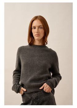 Just Cashmere Kaszmirowy sweter w kolorze antracytowym ze sklepu Limango Polska w kategorii Swetry damskie - zdjęcie 188608841