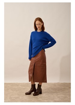 Just Cashmere Kaszmirowy sweter "Jospe" w kolorze niebieskim ze sklepu Limango Polska w kategorii Swetry damskie - zdjęcie 188608851