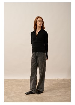 Just Cashmere Kaszmirowy sweter "Kristjan" w kolorze czarnym ze sklepu Limango Polska w kategorii Swetry damskie - zdjęcie 188608994