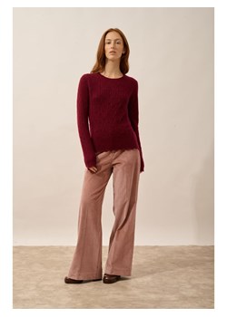 Just Cashmere Kaszmirowy sweter "Nadia" w kolorze czerwonym ze sklepu Limango Polska w kategorii Swetry damskie - zdjęcie 188609201