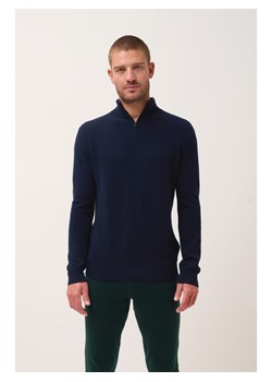 Just Cashmere Kaszmirowy sweter "Bradley" w kolorze granatowym ze sklepu Limango Polska w kategorii Swetry męskie - zdjęcie 188609593