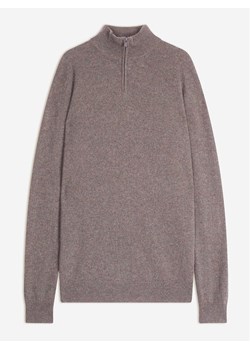 Just Cashmere Kaszmirowy sweter "Bradley" w kolorze szarobrązowym ze sklepu Limango Polska w kategorii Swetry męskie - zdjęcie 188609631