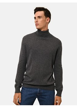 Just Cashmere Kaszmirowy golf "Connor" w kolorze antracytowym ze sklepu Limango Polska w kategorii Swetry męskie - zdjęcie 188609634