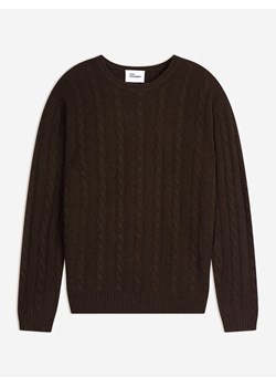 Just Cashmere Kaszmirowy sweter "Darri" w kolorze brązowym ze sklepu Limango Polska w kategorii Swetry męskie - zdjęcie 188609710