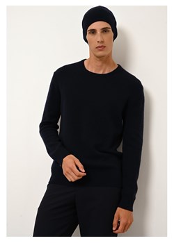 Just Cashmere Kaszmirowy sweter "Gabin" w kolorze granatowym ze sklepu Limango Polska w kategorii Swetry męskie - zdjęcie 188609761