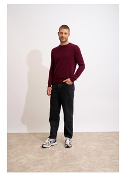 Just Cashmere Kaszmirowy sweter "Howard" w kolorze bordowym ze sklepu Limango Polska w kategorii Swetry męskie - zdjęcie 188609850