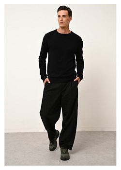 Just Cashmere Kaszmirowy sweter "Noe" w kolorze czarnym ze sklepu Limango Polska w kategorii Swetry męskie - zdjęcie 188609942