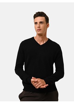 Just Cashmere Kaszmirowy sweter "Walt" w kolorze czarnym ze sklepu Limango Polska w kategorii Swetry męskie - zdjęcie 188610084