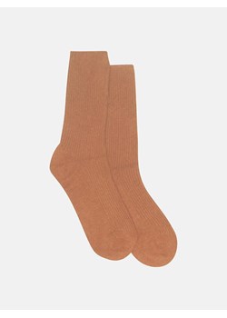 Perfect Cashmere Kaszmirowe skarpety "Dayaya" w kolorze jasnobrązowym ze sklepu Limango Polska w kategorii Skarpetki męskie - zdjęcie 188610104