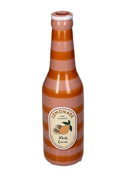 Kersten Wazon "Lemonade" w kolorze jasnoróżowo-pomarańczowym - wys. 24 x Ø 6,5 cm ze sklepu Limango Polska w kategorii Wazony - zdjęcie 188614403