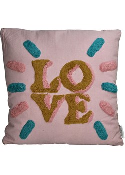 Kersten Poduszka "Love" w kolorze jasnoróżowym - 45 x 45 cm ze sklepu Limango Polska w kategorii Poduszki dekoracyjne - zdjęcie 188614480