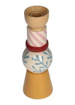 Kersten Świecznik "Ornaments" ze wzorem - wys. 22 x Ø 7 cm ze sklepu Limango Polska w kategorii Świeczniki - zdjęcie 188614601