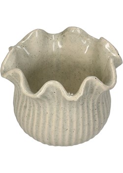 Kersten Doniczka w kolorze beżowym - wys. 14 x Ø 16,5 cm ze sklepu Limango Polska w kategorii Doniczki i osłonki - zdjęcie 188614634