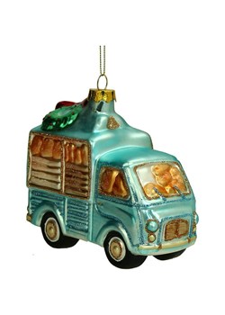 Kersten Ozdoba choinkowa "Bread Delivery Van" w kolorze turkusowym - wys. 12 cm ze sklepu Limango Polska w kategorii Dekoracje bożonarodzeniowe - zdjęcie 188614702