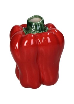 Kersten Wazon "Bell Pepper" w kolorze czerwonym - 9 x 11,5 x 8,4 cm ze sklepu Limango Polska w kategorii Wazony - zdjęcie 188614883