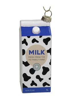 Kersten Ozdoba choinkowa "Organic Milk" ze wzorem - wys. 10 cm ze sklepu Limango Polska w kategorii Dekoracje bożonarodzeniowe - zdjęcie 188614893