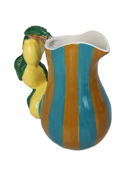 Kersten Wazon w kolorze turkusowo-jasnobrązowo-żółtym - 18,5 x 20,3 x 12,5 cm ze sklepu Limango Polska w kategorii Wazony - zdjęcie 188615002