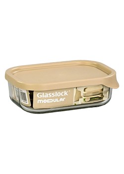 Glasslock Pojemnik "Modular" w kolorze beżowym - 500 ml ze sklepu Limango Polska w kategorii Pojemniki kuchenne - zdjęcie 188615554