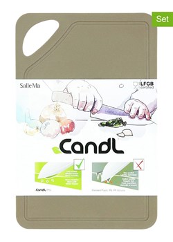 CandL Deski (2 szt.) "Handy" w kolorze beżowym do krojenia - 26,2 x 17 cm ze sklepu Limango Polska w kategorii Deski - zdjęcie 188615760