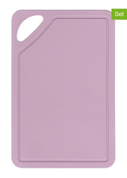 CandL Deski (2 szt.) w kolorze jasnoróżowym do krojenia - 26 x 17 cm ze sklepu Limango Polska w kategorii Deski - zdjęcie 188615813