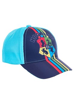 Harry Potter Czapka "Harry Potter" w kolorze niebieskim ze wzorem ze sklepu Limango Polska w kategorii Czapki dziecięce - zdjęcie 188615943