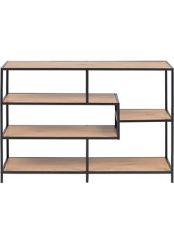 Actona Regał "Seaford" w kolorze jasnobrązowo-czarnym na książki - 114 x 78 x 35 cm ze sklepu Limango Polska w kategorii Regały i witryny - zdjęcie 188616720