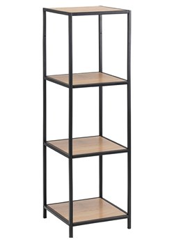 Actona Regał "Seaford" w kolorze jasnobrązowo-czarnym - 37 x 119,5 x 35 cm ze sklepu Limango Polska w kategorii Regały i witryny - zdjęcie 188616782