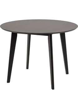 Actona Stół "Roxby" w kolorze czarnym do jadalni - wys. 76 x Ø 105 cm ze sklepu Limango Polska w kategorii Stoliki kawowe - zdjęcie 188616870