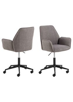 Actona Krzesło biurowe "Glenda" w kolorze jasnoszaro-brązowym - 59,5 x 99 x 61,5 cm ze sklepu Limango Polska w kategorii Meble - zdjęcie 188617712