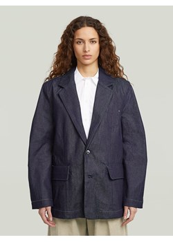 G-Star Blezer dżinsowy w kolorze granatowym ze sklepu Limango Polska w kategorii Marynarki damskie - zdjęcie 188618334