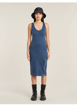 G-Star Sukienka w kolorze niebieskim ze sklepu Limango Polska w kategorii Sukienki - zdjęcie 188618624