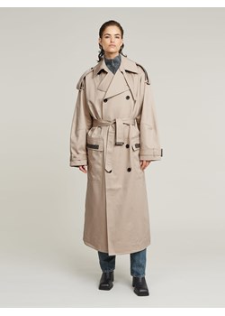 G-Star Trencz w kolorze beżowym ze sklepu Limango Polska w kategorii Płaszcze damskie - zdjęcie 188618821