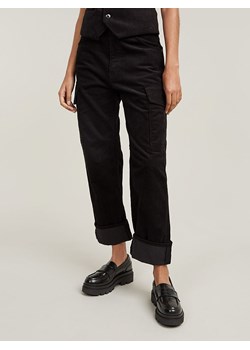 G-Star Bojówki "Cord 3D" w kolorze czarnym ze sklepu Limango Polska w kategorii Spodnie damskie - zdjęcie 188619000