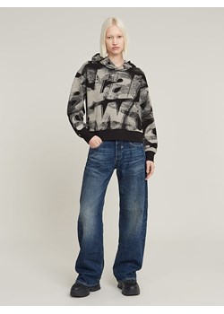 G-Star Bluza w kolorze beżowo-czarnym ze sklepu Limango Polska w kategorii Bluzy damskie - zdjęcie 188619604