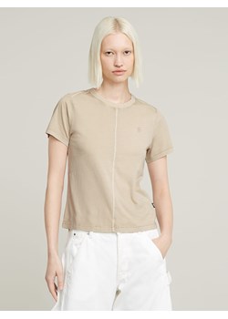 G-Star Koszulka w kolorze beżowym ze sklepu Limango Polska w kategorii Bluzki damskie - zdjęcie 188619721