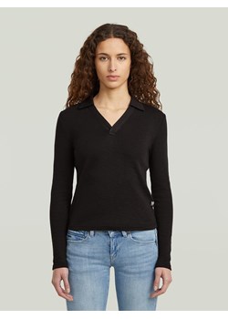 G-Star Koszulka polo w kolorze czarnym ze sklepu Limango Polska w kategorii Bluzki damskie - zdjęcie 188619943