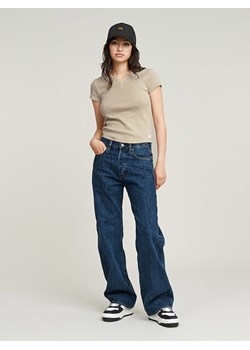 G-Star Koszulka w kolorze beżowym ze sklepu Limango Polska w kategorii Bluzki damskie - zdjęcie 188619950