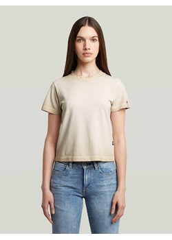 G-Star Koszulka w kolorze beżowym ze sklepu Limango Polska w kategorii Bluzki damskie - zdjęcie 188619971