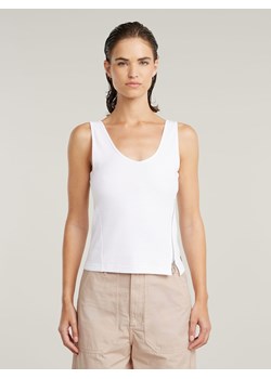 G-Star Top w kolorze białym ze sklepu Limango Polska w kategorii Bluzki damskie - zdjęcie 188619992