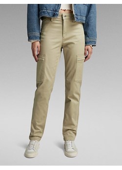 G-Star Bojówki w kolorze beżowym ze sklepu Limango Polska w kategorii Spodnie damskie - zdjęcie 188620311