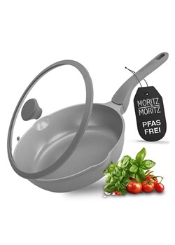 Moritz &amp; Moritz 2-częściowy zestaw w kolorze jasnoszarym - Ø 26 cm ze sklepu Limango Polska w kategorii Garnki - zdjęcie 188622264