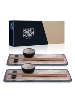 Moritz &amp; Moritz 10-częściowy zestaw "Vida" w kolorze beżowym do sushi ze sklepu Limango Polska w kategorii Akcesoria kuchenne - zdjęcie 188622500